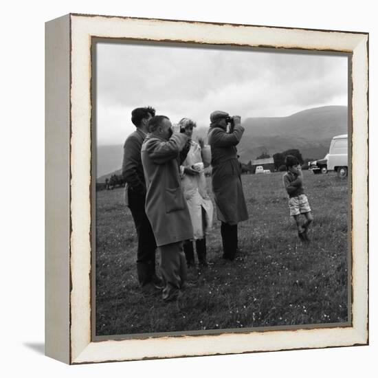 Hound Trailing, One of Cumbrias Oldest and Most Popular Sports, Keswick, 2nd July 1962-Michael Walters-Framed Premier Image Canvas