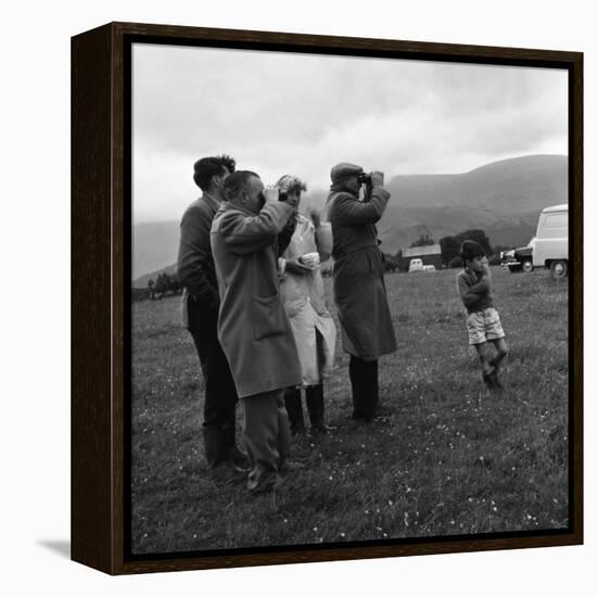 Hound Trailing, One of Cumbrias Oldest and Most Popular Sports, Keswick, 2nd July 1962-Michael Walters-Framed Premier Image Canvas