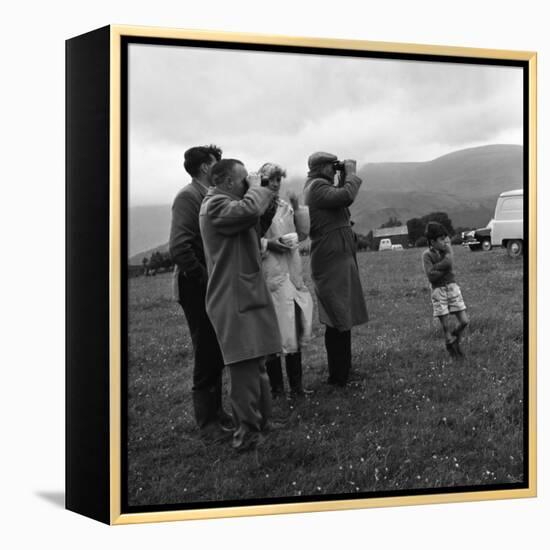 Hound Trailing, One of Cumbrias Oldest and Most Popular Sports, Keswick, 2nd July 1962-Michael Walters-Framed Premier Image Canvas