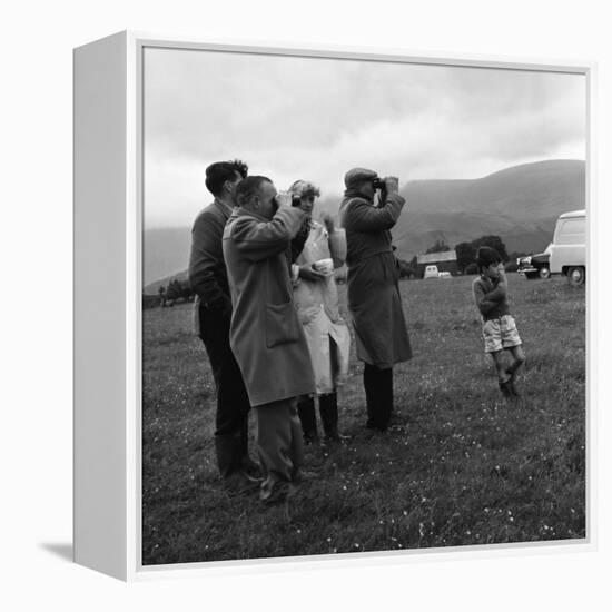 Hound Trailing, One of Cumbrias Oldest and Most Popular Sports, Keswick, 2nd July 1962-Michael Walters-Framed Premier Image Canvas