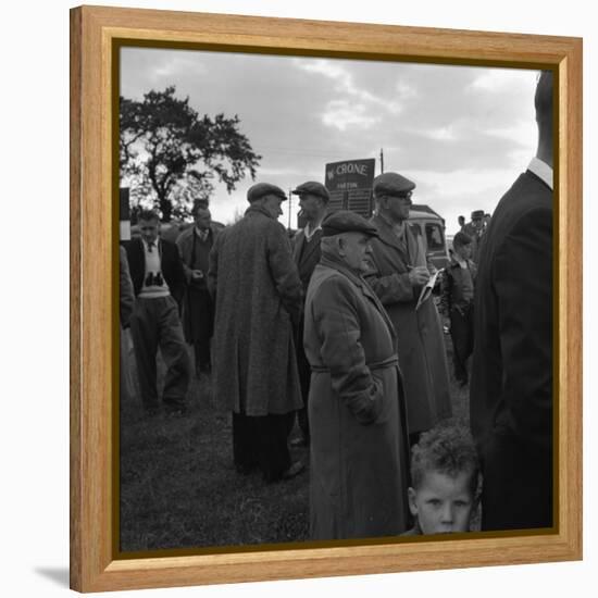 Hound Trailing, One of Cumbrias Oldest and Most Popular Sports, Keswick, 2nd July 1962-Michael Walters-Framed Stretched Canvas