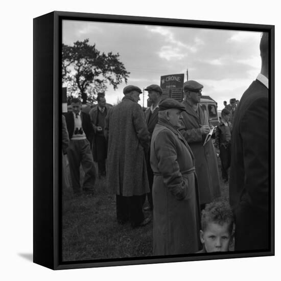 Hound Trailing, One of Cumbrias Oldest and Most Popular Sports, Keswick, 2nd July 1962-Michael Walters-Framed Stretched Canvas