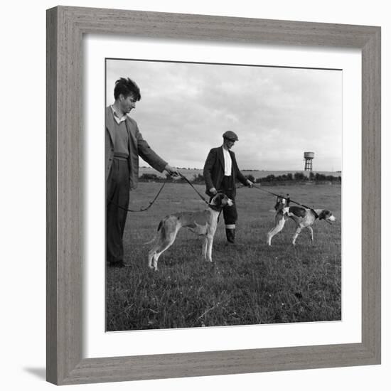 Hound Trailing, One of Cumbrias Oldest and Most Popular Sports, Keswick, 2nd July 1962-Michael Walters-Framed Photographic Print