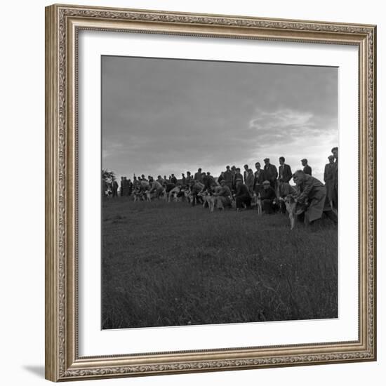 Hound Trailing, One of Cumbrias Oldest and Most Popular Sports, Keswick, 2nd July 1962-Michael Walters-Framed Photographic Print