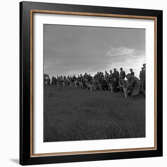 Hound Trailing, One of Cumbrias Oldest and Most Popular Sports, Keswick, 2nd July 1962-Michael Walters-Framed Photographic Print