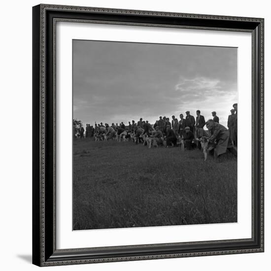 Hound Trailing, One of Cumbrias Oldest and Most Popular Sports, Keswick, 2nd July 1962-Michael Walters-Framed Photographic Print