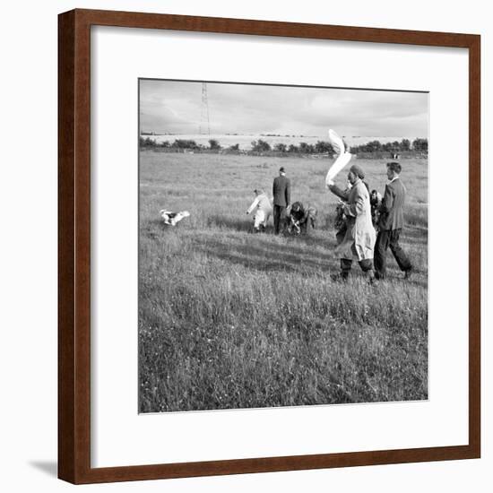 Hound Trailing, One of Cumbrias Oldest and Most Popular Sports, Keswick, 2nd July 1962-Michael Walters-Framed Photographic Print