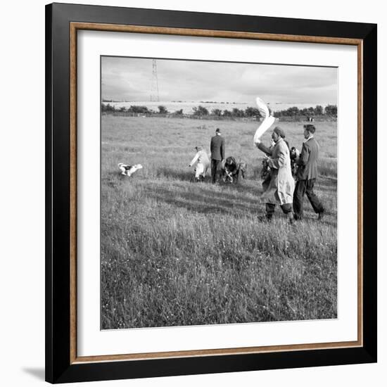 Hound Trailing, One of Cumbrias Oldest and Most Popular Sports, Keswick, 2nd July 1962-Michael Walters-Framed Photographic Print