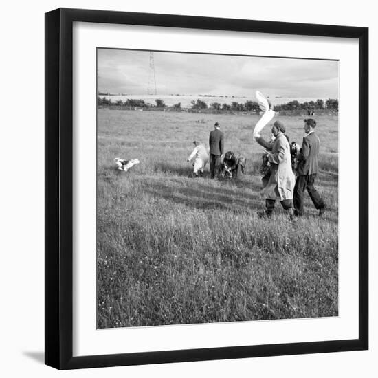 Hound Trailing, One of Cumbrias Oldest and Most Popular Sports, Keswick, 2nd July 1962-Michael Walters-Framed Photographic Print