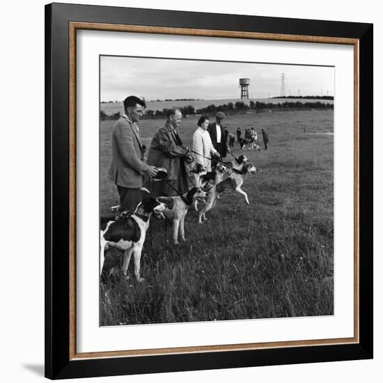 Hound Trailing, One of Cumbrias Oldest and Most Popular Sports, Keswick, 2nd July 1962-Michael Walters-Framed Photographic Print