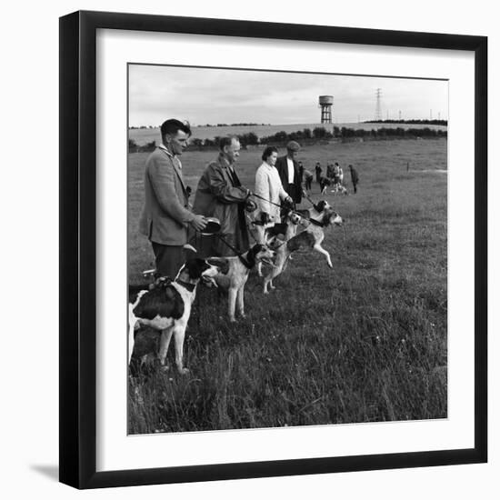 Hound Trailing, One of Cumbrias Oldest and Most Popular Sports, Keswick, 2nd July 1962-Michael Walters-Framed Photographic Print