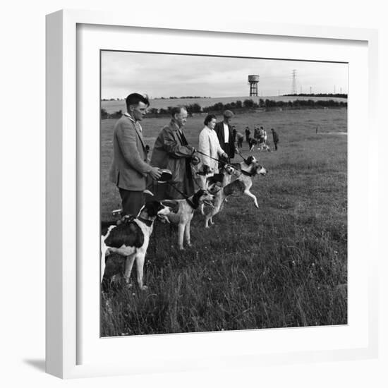 Hound Trailing, One of Cumbrias Oldest and Most Popular Sports, Keswick, 2nd July 1962-Michael Walters-Framed Photographic Print