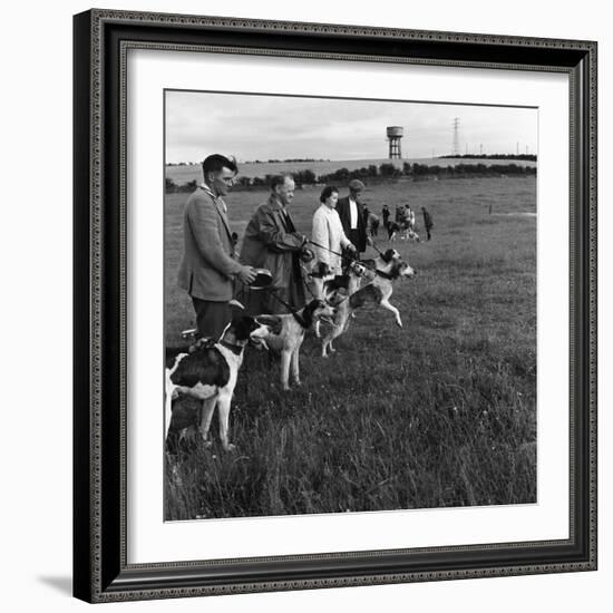 Hound Trailing, One of Cumbrias Oldest and Most Popular Sports, Keswick, 2nd July 1962-Michael Walters-Framed Photographic Print