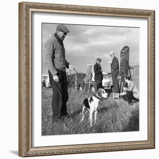 Hound Trailing, One of Cumbrias Oldest and Most Popular Sports, Keswick, 2nd July 1962-Michael Walters-Framed Photographic Print