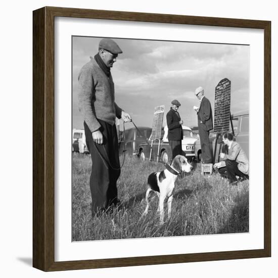 Hound Trailing, One of Cumbrias Oldest and Most Popular Sports, Keswick, 2nd July 1962-Michael Walters-Framed Photographic Print