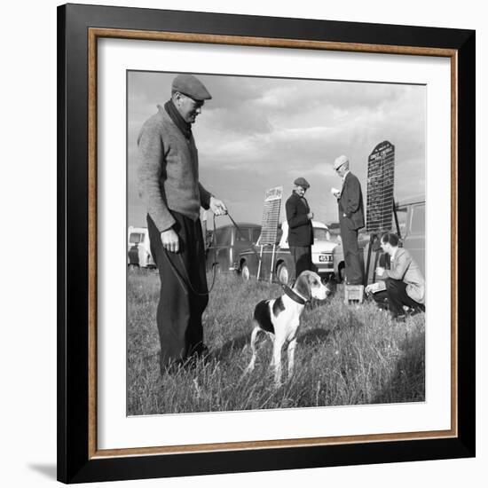 Hound Trailing, One of Cumbrias Oldest and Most Popular Sports, Keswick, 2nd July 1962-Michael Walters-Framed Photographic Print