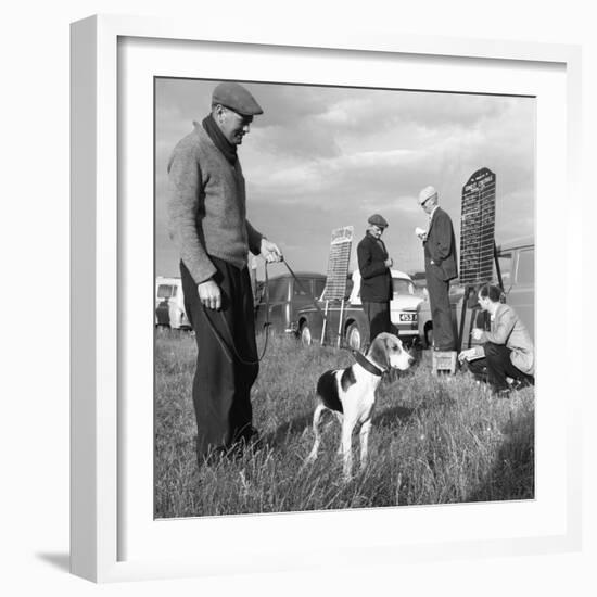 Hound Trailing, One of Cumbrias Oldest and Most Popular Sports, Keswick, 2nd July 1962-Michael Walters-Framed Photographic Print