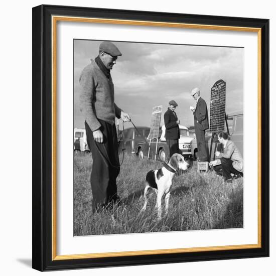 Hound Trailing, One of Cumbrias Oldest and Most Popular Sports, Keswick, 2nd July 1962-Michael Walters-Framed Photographic Print