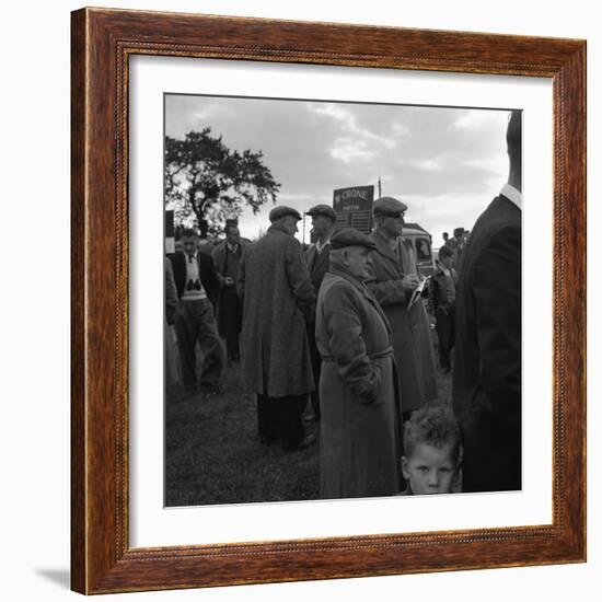 Hound Trailing, One of Cumbrias Oldest and Most Popular Sports, Keswick, 2nd July 1962-Michael Walters-Framed Photographic Print