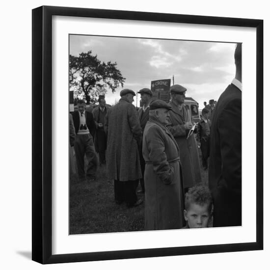 Hound Trailing, One of Cumbrias Oldest and Most Popular Sports, Keswick, 2nd July 1962-Michael Walters-Framed Photographic Print