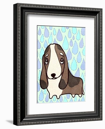 Hound-My Zoetrope-Framed Art Print