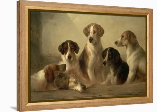 Hounds-Edward Robert Smythe-Framed Premier Image Canvas