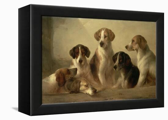 Hounds-Edward Robert Smythe-Framed Premier Image Canvas