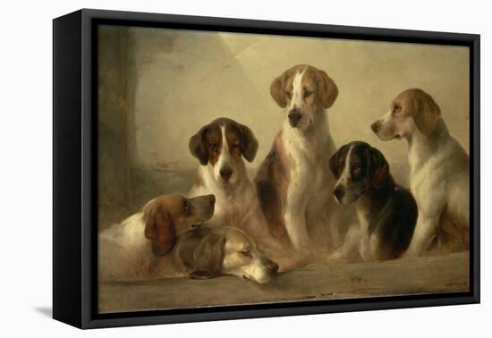 Hounds-Edward Robert Smythe-Framed Premier Image Canvas