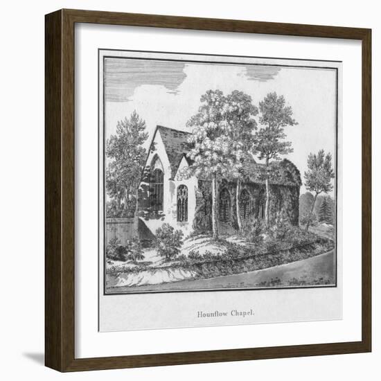 'Hounslow Chapel', c1792-Unknown-Framed Giclee Print