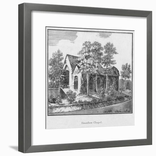 'Hounslow Chapel', c1792-Unknown-Framed Giclee Print