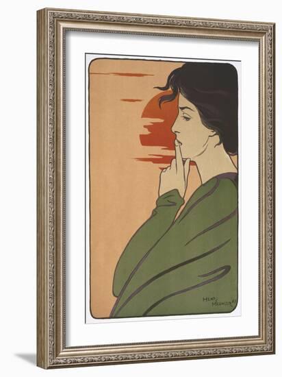 Hour of Silence-Henri Meunier-Framed Giclee Print