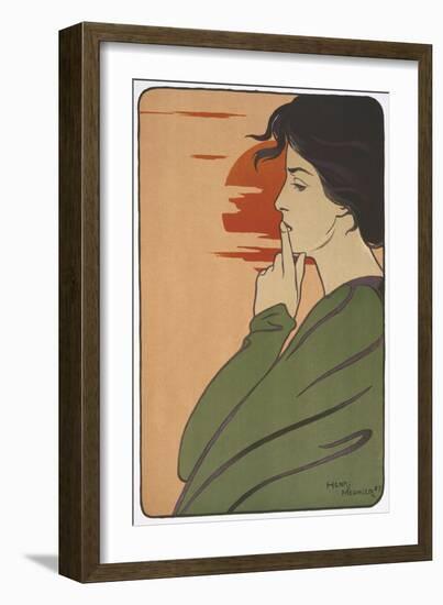 Hour of Silence-Henri Meunier-Framed Giclee Print