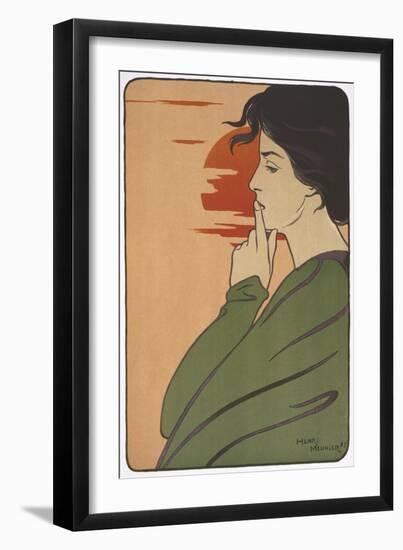 Hour of Silence-Henri Meunier-Framed Giclee Print