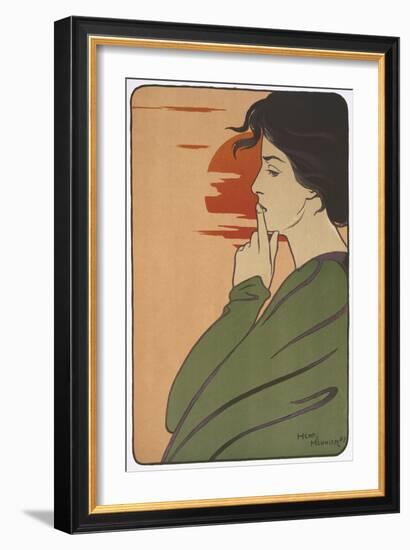 Hour of Silence-Henri Meunier-Framed Giclee Print