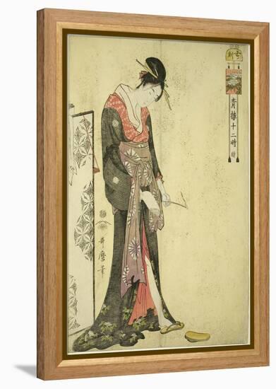 Hour of the Ox [2Am] (Ushi No Koku), C. 1794-Kitagawa Utamaro-Framed Premier Image Canvas