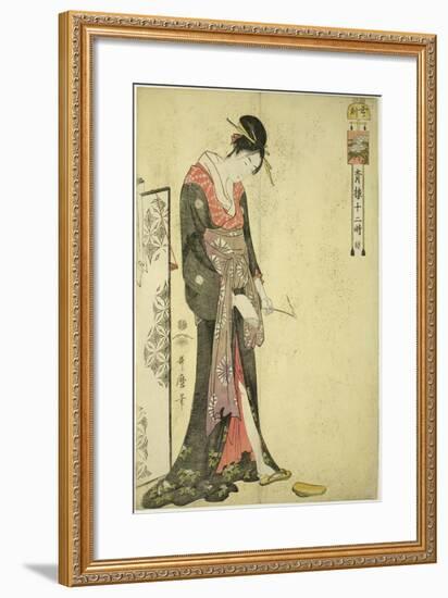 Hour of the Ox [2Am] (Ushi No Koku), C. 1794-Kitagawa Utamaro-Framed Giclee Print