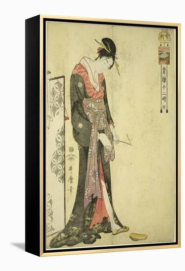 Hour of the Ox [2Am] (Ushi No Koku), C. 1794-Kitagawa Utamaro-Framed Premier Image Canvas