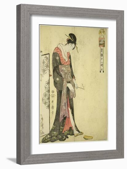 Hour of the Ox [2Am] (Ushi No Koku), C. 1794-Kitagawa Utamaro-Framed Giclee Print