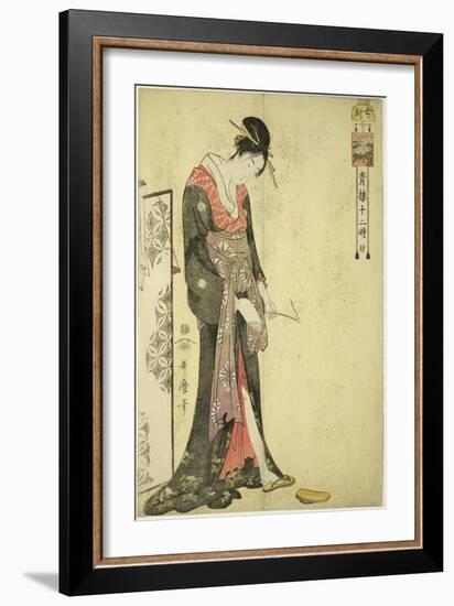 Hour of the Ox [2Am] (Ushi No Koku), C. 1794-Kitagawa Utamaro-Framed Giclee Print