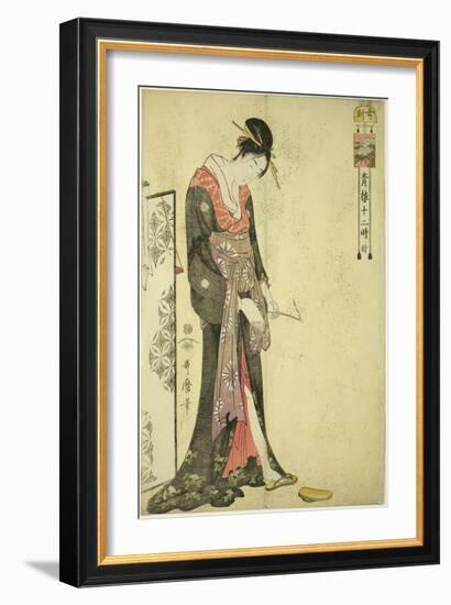 Hour of the Ox [2Am] (Ushi No Koku), C. 1794-Kitagawa Utamaro-Framed Giclee Print