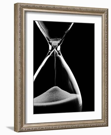 Hourglass, Time, Shape.-Billion Photos-Framed Photographic Print