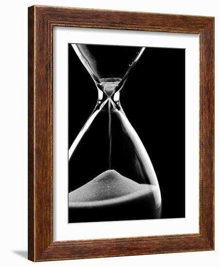 Hourglass, Time, Shape.-Billion Photos-Framed Photographic Print