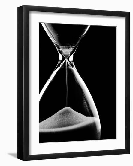 Hourglass, Time, Shape.-Billion Photos-Framed Photographic Print