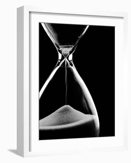 Hourglass, Time, Shape.-Billion Photos-Framed Photographic Print