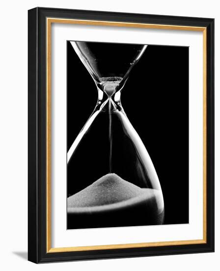 Hourglass, Time, Shape.-Billion Photos-Framed Photographic Print