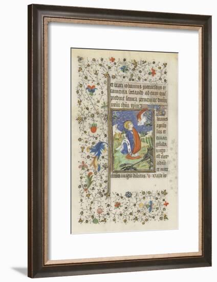 Hours for the Use of Troyes. St. John the Evangelist-null-Framed Giclee Print