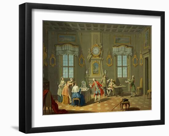 Hours of Day, Morning, 1753-1755-Giuseppe Zocchi-Framed Giclee Print