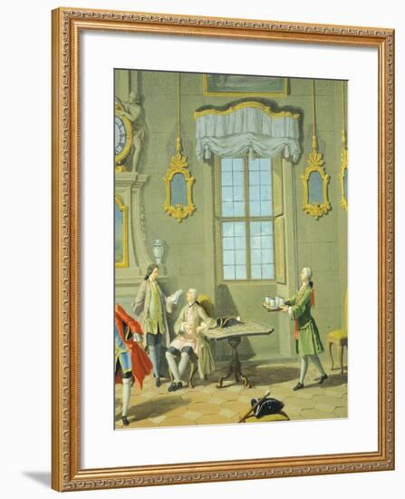 Hours of Day, Morning, 1753-1755-Giuseppe Zocchi-Framed Giclee Print