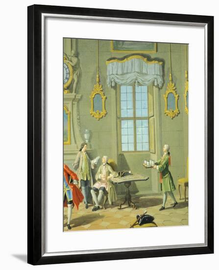 Hours of Day, Morning, 1753-1755-Giuseppe Zocchi-Framed Giclee Print