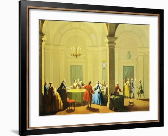 Hours of Day, Night, 1753-1755-Giuseppe Zocchi-Framed Giclee Print